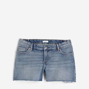NWT H&M Mama before & after Jean shorts, size large